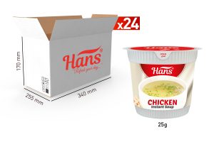 Hans Chicken Instant Soup In Cup
