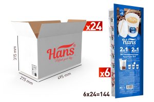 Hans 2in1 Instant Coffee In Cup