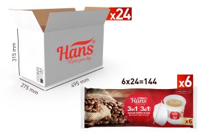 Hans 3in1 Instant Coffee In Cup