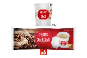 Hans 3in1 Instant Coffee In Cup